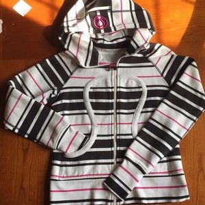 Lululemon Scuba Striped Hoodie